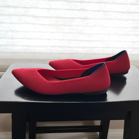 Rothy's Size 7 Glamour Red The Point II flats - Picture 7 of 7